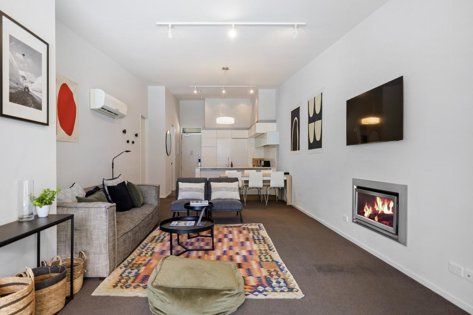 شقة Stylish Haven Luxury Interiors In Prime Location كوينستاون المظهر الخارجي الصورة